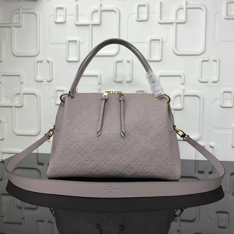 LV Shoulder Handbags M43927 Full Skin Lotus Root Pink